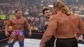 Triple H, Kurt Angle, Shane Mcmahon & Mick Foley Segment - Raw Is War 14800