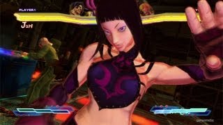 Juri Character Demo - Street Fighter X Tekken