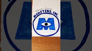 Monsters Inc Logo Drawing