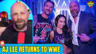 Aj Lee Returns To Wwe On Smackdown Notsam Wrestling Emergency Podcast