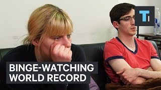 Binge-watching world record