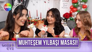 Gelinler Melek Gelinin Yılbaşı Masasında 2025E Merhaba Diyor Gelin Evi 1421. Bölüm