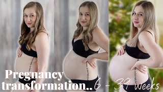 Pregnancy Transformation - Week By Week 6-39 Weeks Mrstino