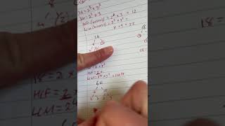 159 Finding Highest Common Factor And Lowest Common Multiple