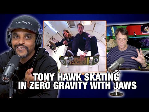 Skateboarding In Zero Gravity? Tony Hawk And Jaws Did It!