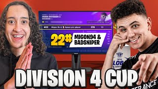 We Moved Up To Division 3 With Badsniper In The Division Cup On Fortnite