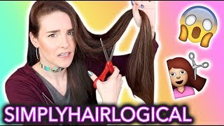 Cutting my hair and making it HOLO | ft. Simplyhairlogical Cutting my hair and making it HOLO | ft. Simplyhairlogical