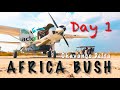 Africa Bush flying - Day 1 - Bush Pilot exploring Botswana's Okavango Delta by  bush plane Day 1