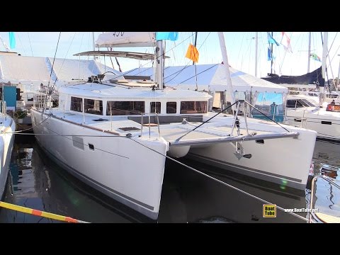 2016 Lagoon 450 Catamaran - Deck and interior Walkaround - 2015 Annapolis Sail Boat Show