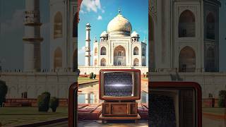 Retro Tv Green Screen At Taj Mahal #Greenscreen #Retrotv #Vintagetv #Greenscreenvideo #Oldtv