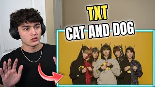 TXT 'Cat & Dog'  MV REACTION!