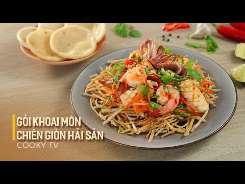 Cách làm gỏi hải sản