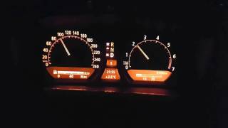 Bmw 750Li e66 acceleration from 80-160 km/h in Sport mode. 7 series. Flagship mo