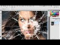 Photoshop - Dramatic Broken Glass