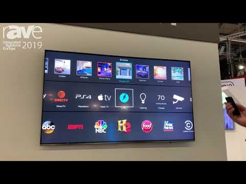 ISE 2019: Savant Shows Off Savant OSD On-Screen Control Through Apple TV