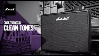 CODE Tutorials | Clean Tones | Marshall
