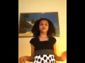 10yrs old singing Acapella  (cover )Adele Set fire to the Rain.