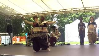 Sacred Shimmy Bellydance - Sword Dance at Comfest 2017