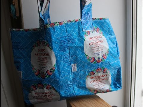 Вещи из пакетов своими руками
