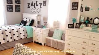 Awesome and Beautiful Girl Room Decorating Ideas - Nội Thất Fico - Thiết Kế & Thi Công