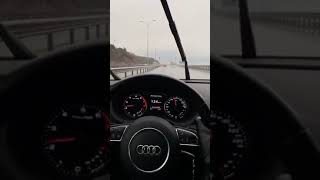 Araba Snapleri Audi A3 Cabrio Yağmurlu   Sagopa Kajmer Toz Taneleri