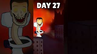 100 Days Skibidi Toilets Duckyomg
