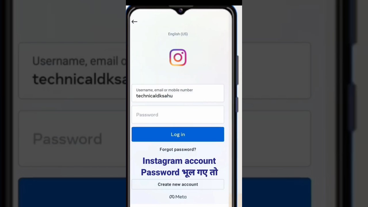 Instagram password bhul gaye kaise pata karen #instagram Instagram password bhul gaye kaise pata karen #instagram