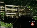 Truck rips down 14-foot bridge Truck rips down 14-foot bridge