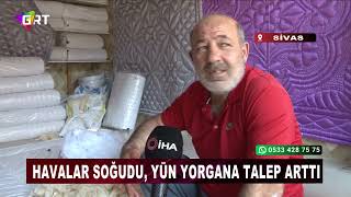 Havalar Soğudu, Yün Yorgana Talep Arttı