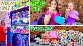 Locking My Family In A Giant Box Fort For 24 Hours