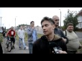 Az illegális bevándorlók ellen tüntettek a Sámsoni úton