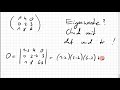 07B.7 Eigenwerte einer 3x3-Matrix; Test mit Spur und Determinante