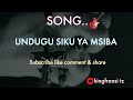 Undugu siku ya msiba ( gospel song )