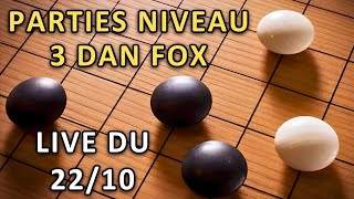 Parties Niveau 3 Dan Fox Jeu De Go