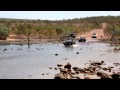 Alvis crossing the Pentecost River on the Gibb River Road