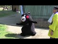 くまモン キョウリュウジャーのダンスを踊る