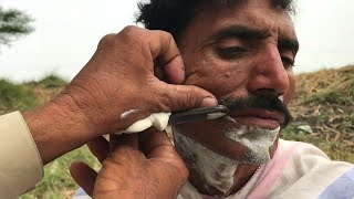 Asmr Old Barber Fast & Aggressive Shave But So Satisfying