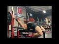 315 Buffalo Bar Bench Press By Team Blaha Client Mike!