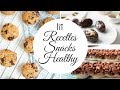 3 RECETTES DE SNACKS HEALTHY