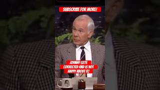 Johnny Carson Gets Corrected And Is Not Happy About It On The Tonight Show