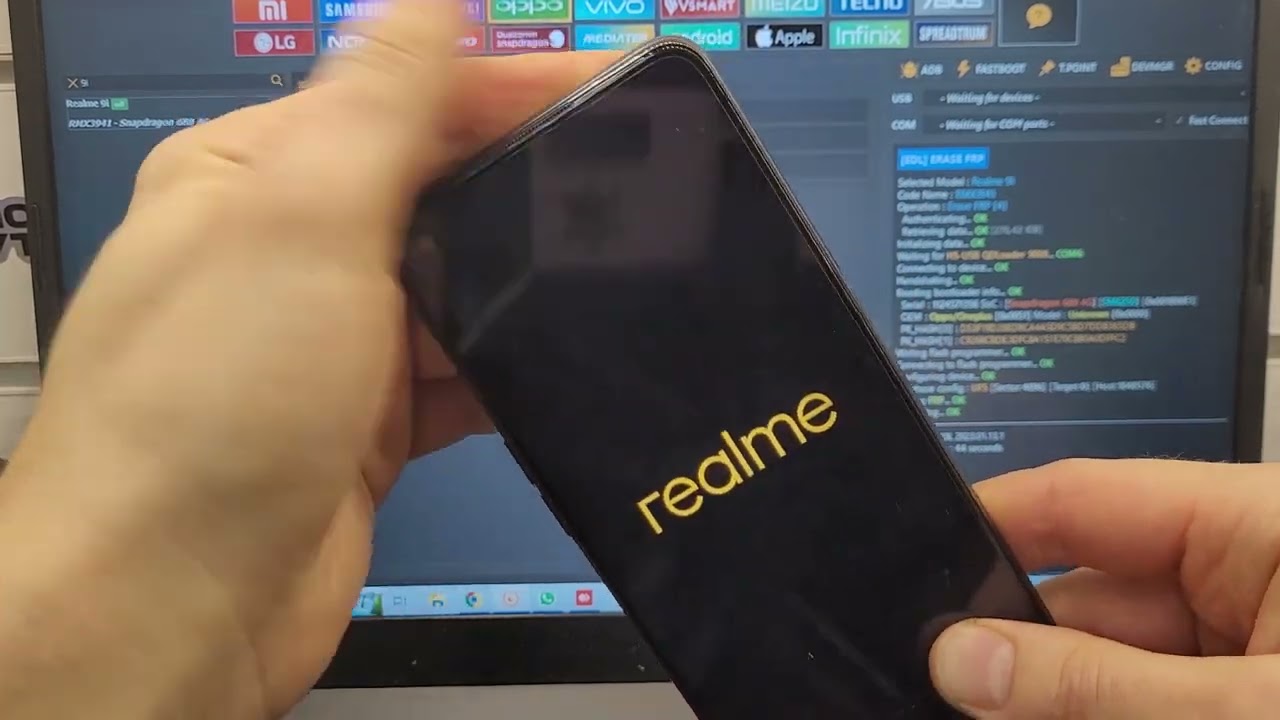Realme 9i RMX3491 Reset Google Account. Program Realme 9i RMX3491 Reset Google Account. Program