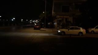 BMW 320i F30 Beyaz Gece Turu mini drift