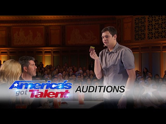 Rubik’s Cube Magic Tricks Stun America’s Got Talent - Video