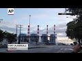 Raw: 1960's Florida Power Plant Demolished