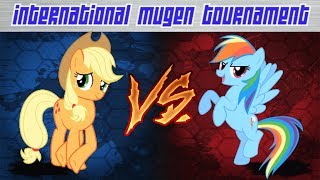 Mugen Applejack Vs Rainbow Dash
