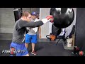 Canelo Alvarez COMPLETE Boxing workout for Miguel Cotto- Cotto vs. Canelo video