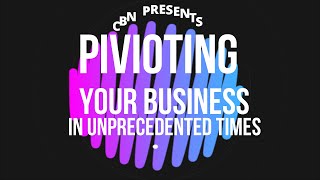 CBN Presents: Speaker Tischa Inniss - Pivoting Your Business In Unprecedented Times.