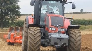 Valtra S353 Ploughing