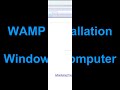 PHP MySQL APACHE SERVER ON WINDOWS XP VISTA TRAINING Part 1 of 3