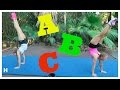 ABC Acro & Gymnastics Challenge! | The Rybka Twins